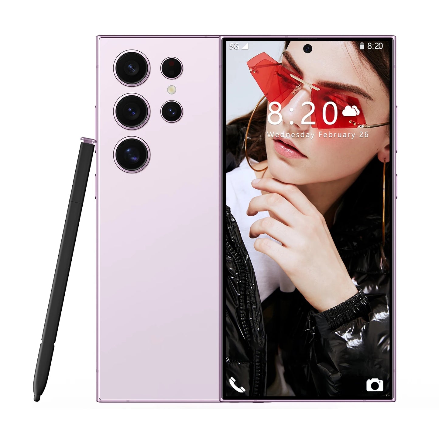 High Configuration 2025 New S25 Ultra Mobile Phones 6.9 Inch 16+512GB 4G 5G Dual Sim BigScreen Android 15 Smartphones Cellphones