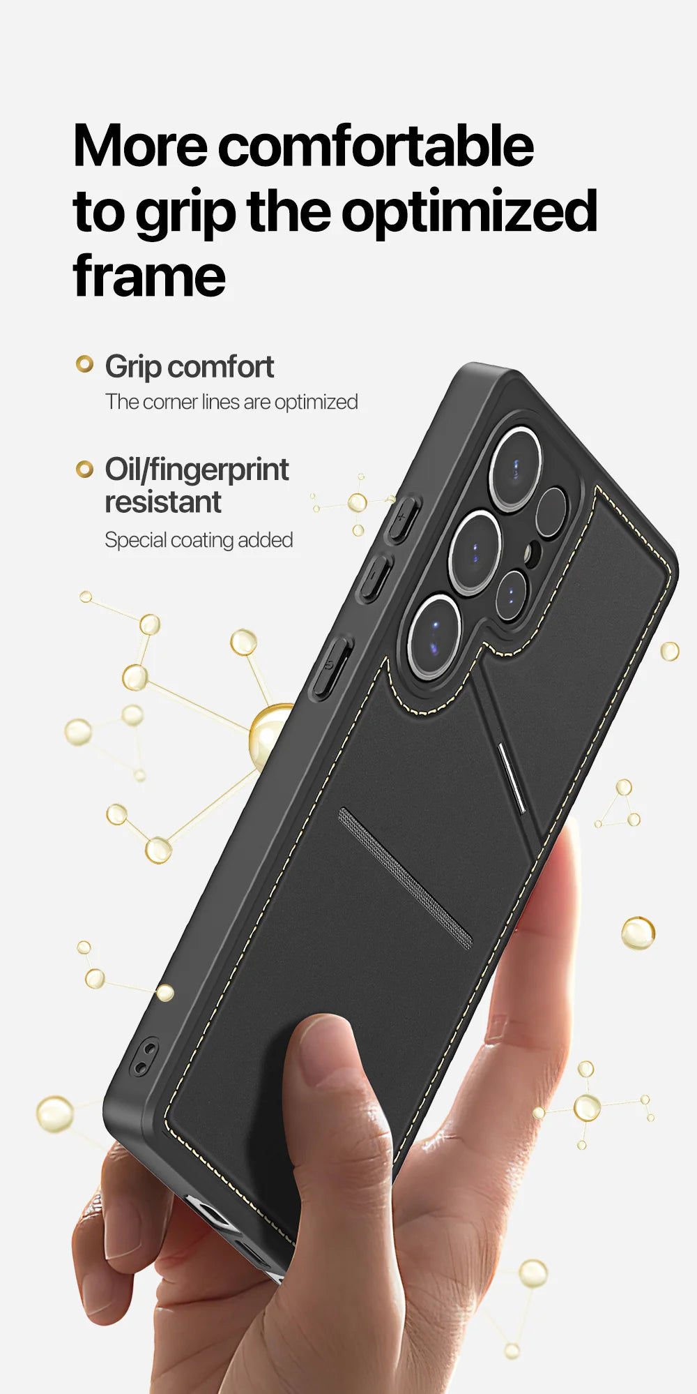 DUX DUCIS Magnetic Case For Samsung Galaxy S25 Ultra, Samsung S25 Plus, Samsung S25, Case Phone Stand Wallet 3in1