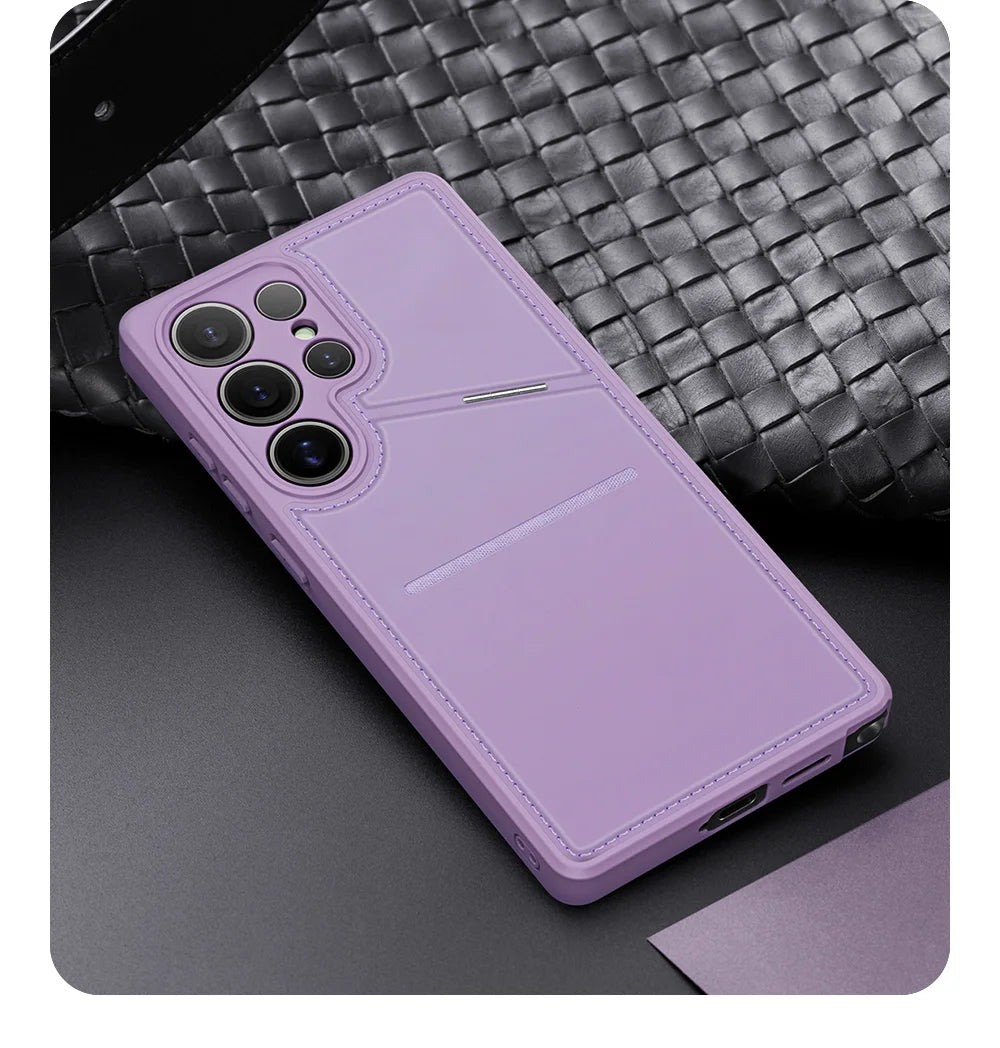 DUX DUCIS Magnetic Case For Samsung Galaxy S25 Ultra, Samsung S25 Plus, Samsung S25, Case Phone Stand Wallet 3in1