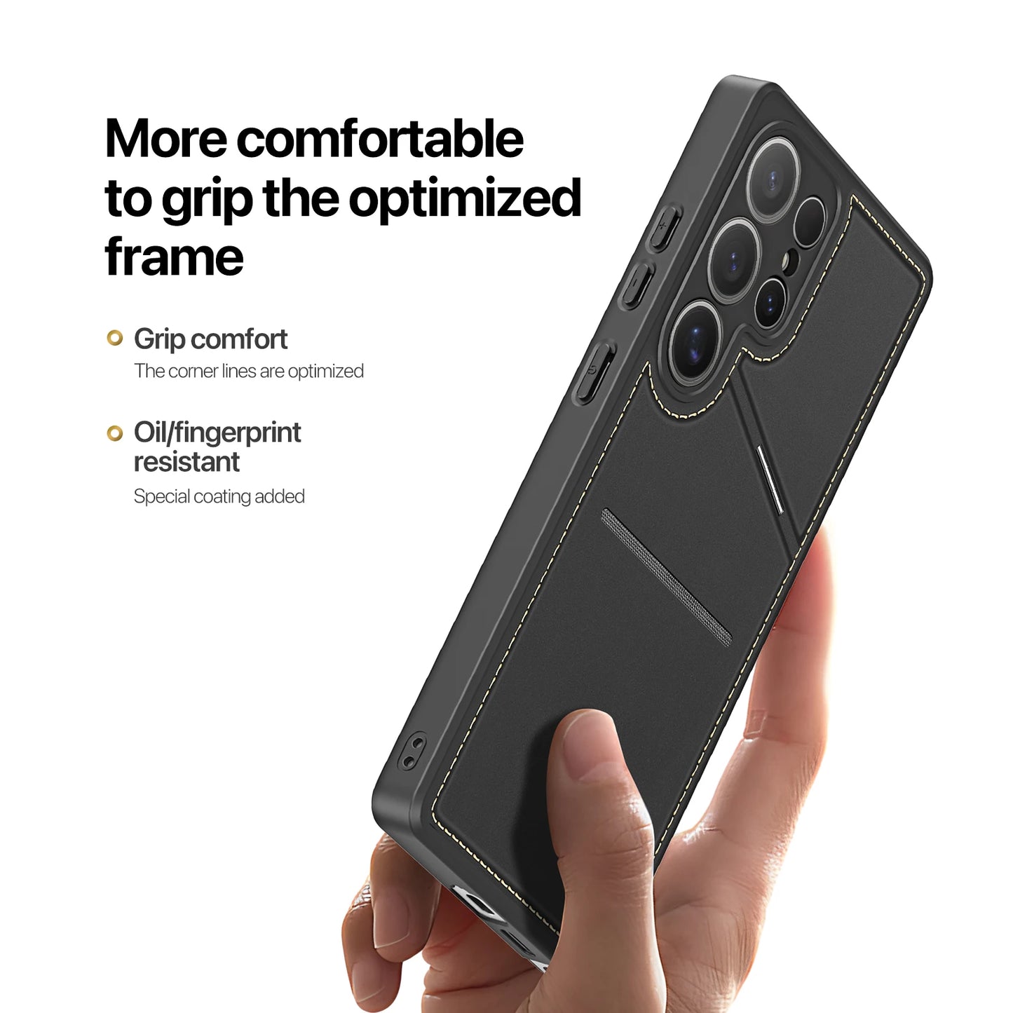 DUX DUCIS Magnetic Case For Samsung Galaxy S25 Ultra, Samsung S25 Plus, Samsung S25, Case Phone Stand Wallet 3in1