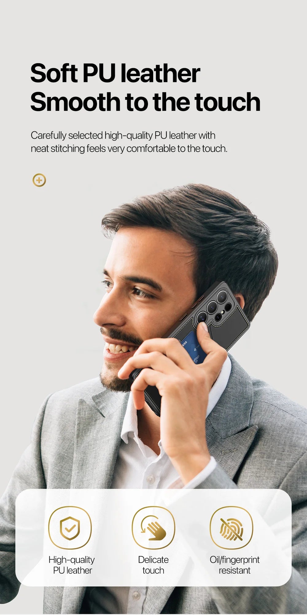DUX DUCIS Magnetic Case For Samsung Galaxy S25 Ultra, Samsung S25 Plus, Samsung S25, Case Phone Stand Wallet 3in1