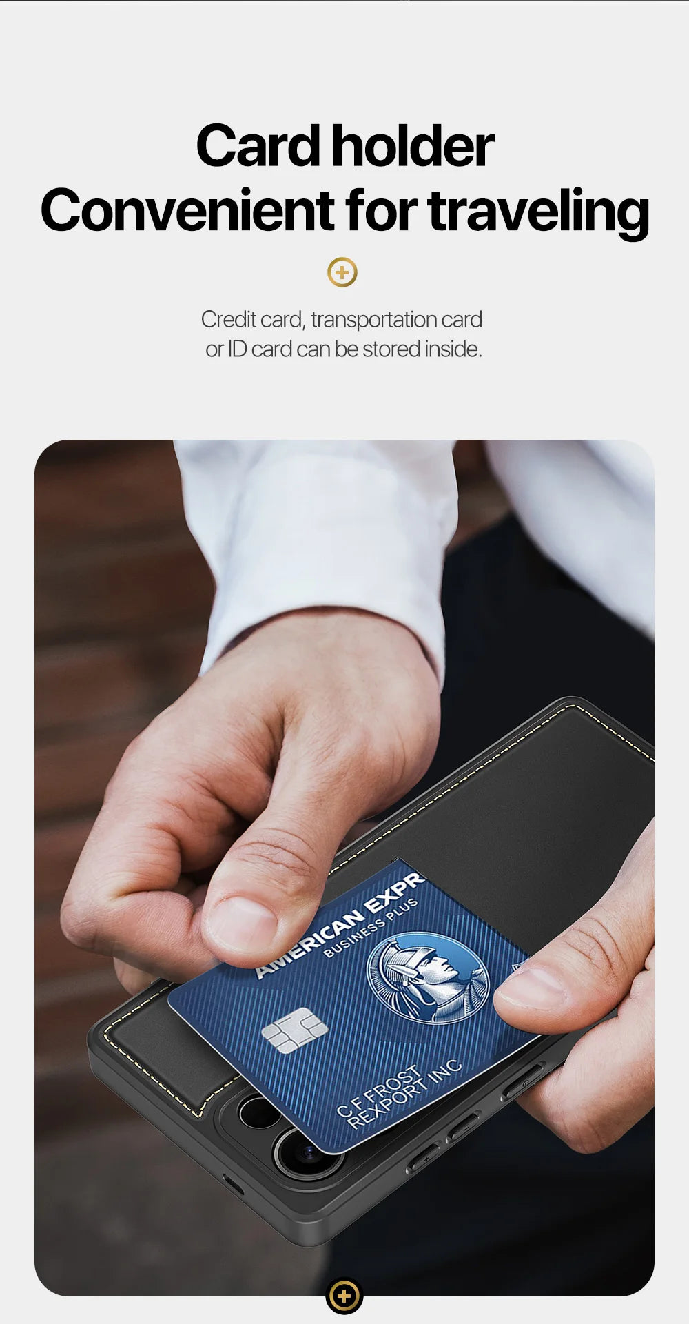 DUX DUCIS Magnetic Case For Samsung Galaxy S25 Ultra, Samsung S25 Plus, Samsung S25, Case Phone Stand Wallet 3in1