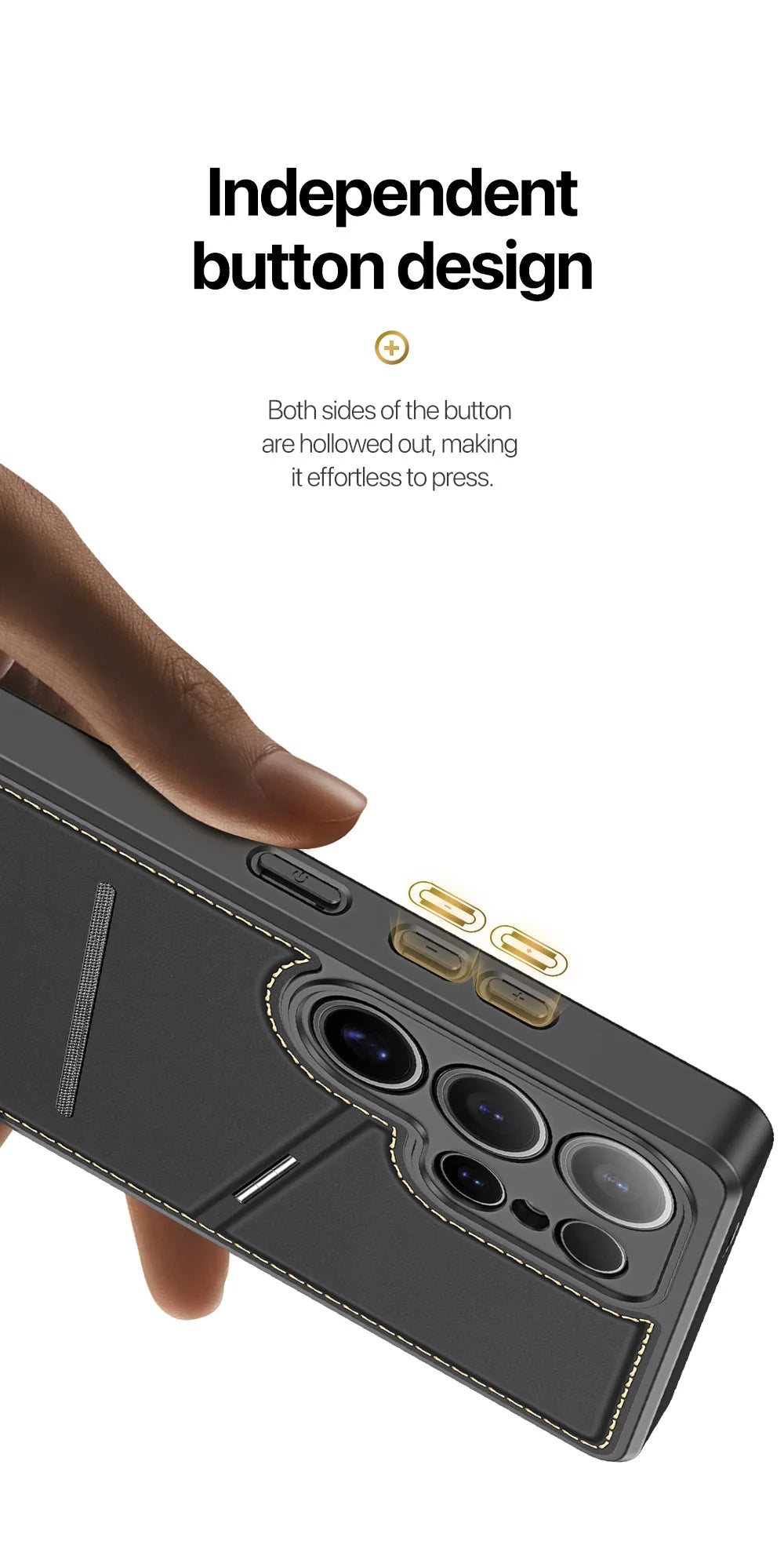 DUX DUCIS Magnetic Case For Samsung Galaxy S25 Ultra, Samsung S25 Plus, Samsung S25, Case Phone Stand Wallet 3in1