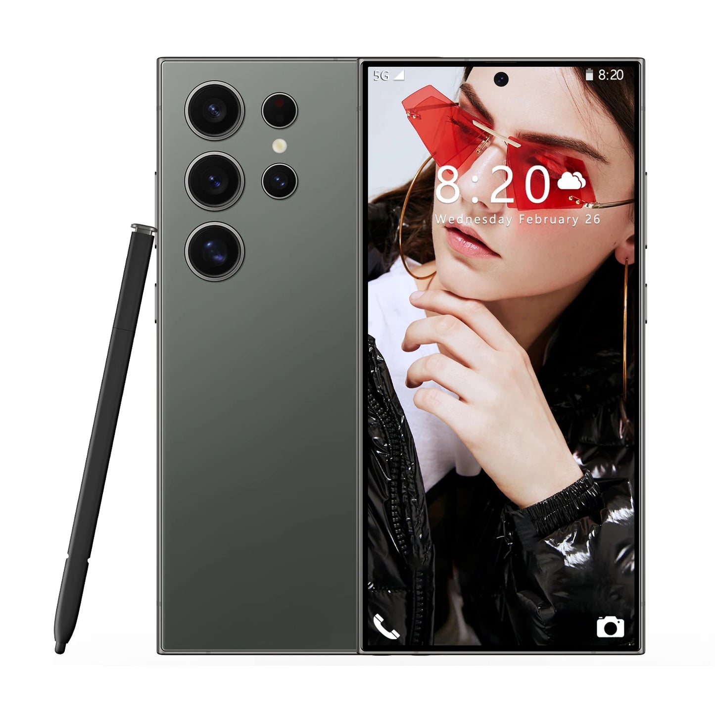 High Configuration 2025 New S25 Ultra Mobile Phones 6.9 Inch 16+512GB 4G 5G Dual Sim BigScreen Android 15 Smartphones Cellphones