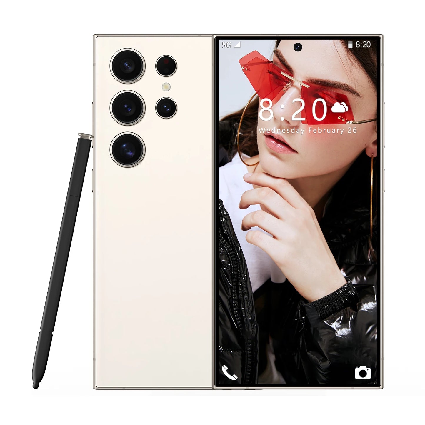 High Configuration 2025 New S25 Ultra Mobile Phones 6.9 Inch 16+512GB 4G 5G Dual Sim BigScreen Android 15 Smartphones Cellphones