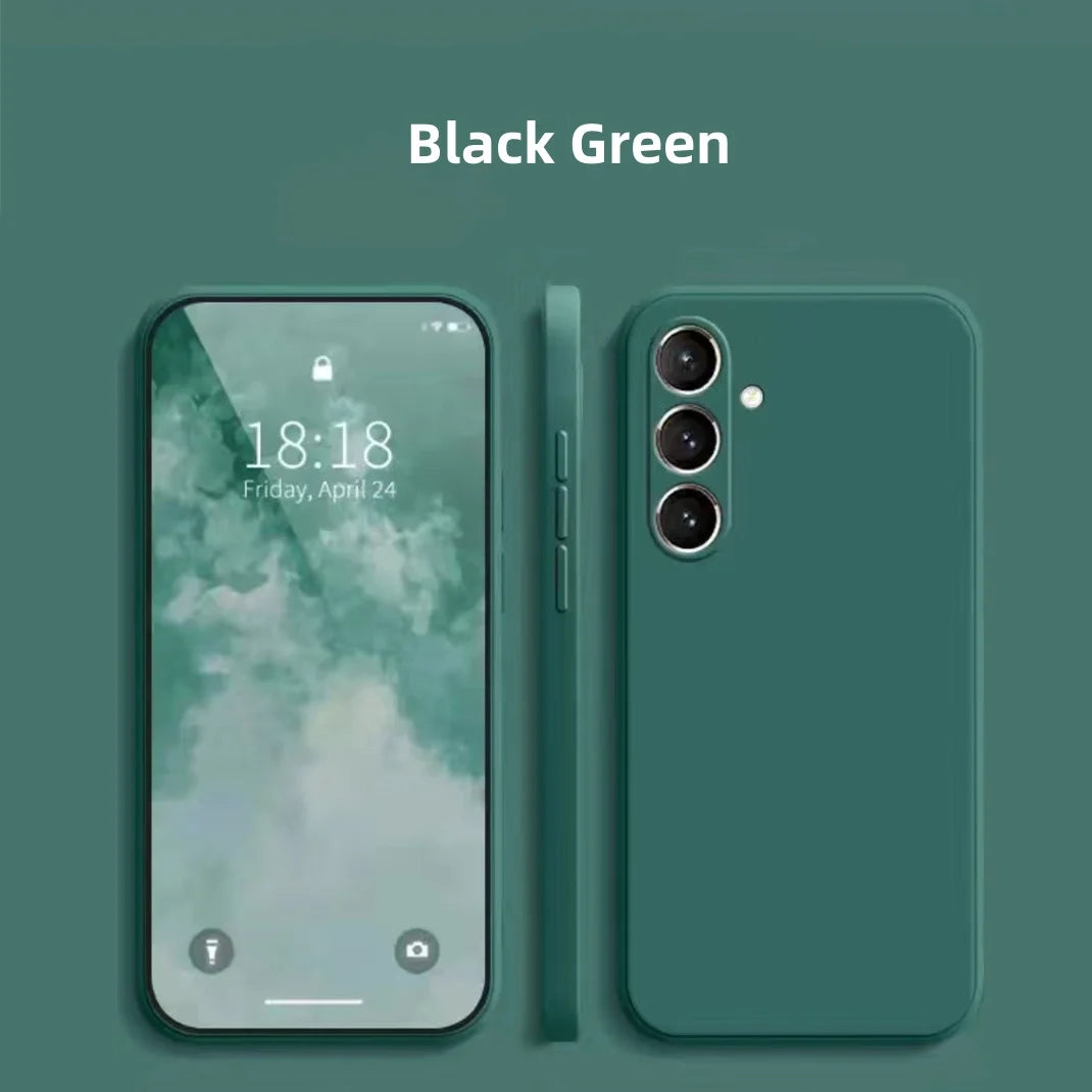 For Samsung Galaxy A16 Case Cover Samsung Galaxy A16 A15 A55 A35 A25 Funda Coque Soft Original Liquid Silicone Case Samsung A16