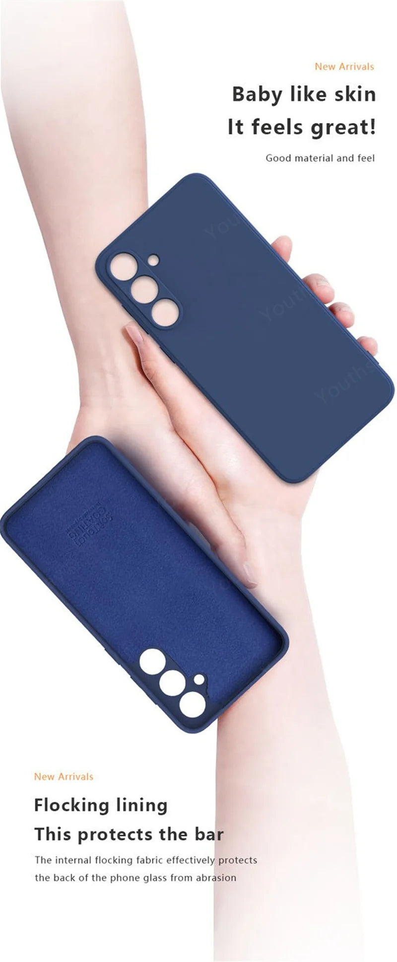 For Samsung Galaxy A16 Case Cover Samsung Galaxy A16 A15 A55 A35 A25 Funda Coque Soft Original Liquid Silicone Case Samsung A16